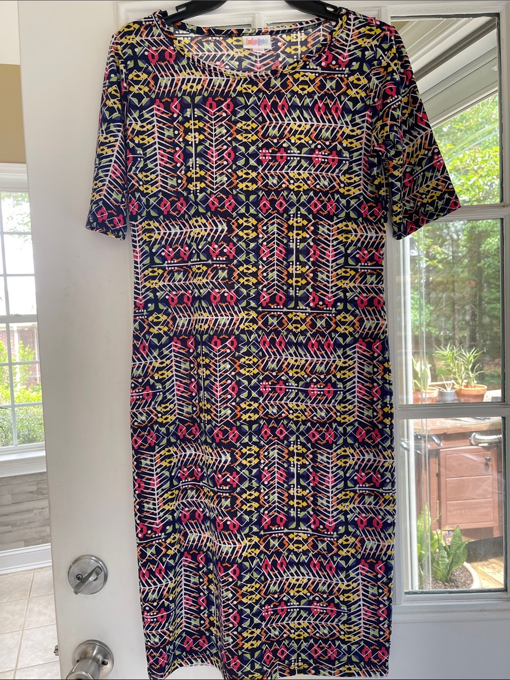 3 x LuLaRoe Stretch patterned  midi dresses, size S, NWT